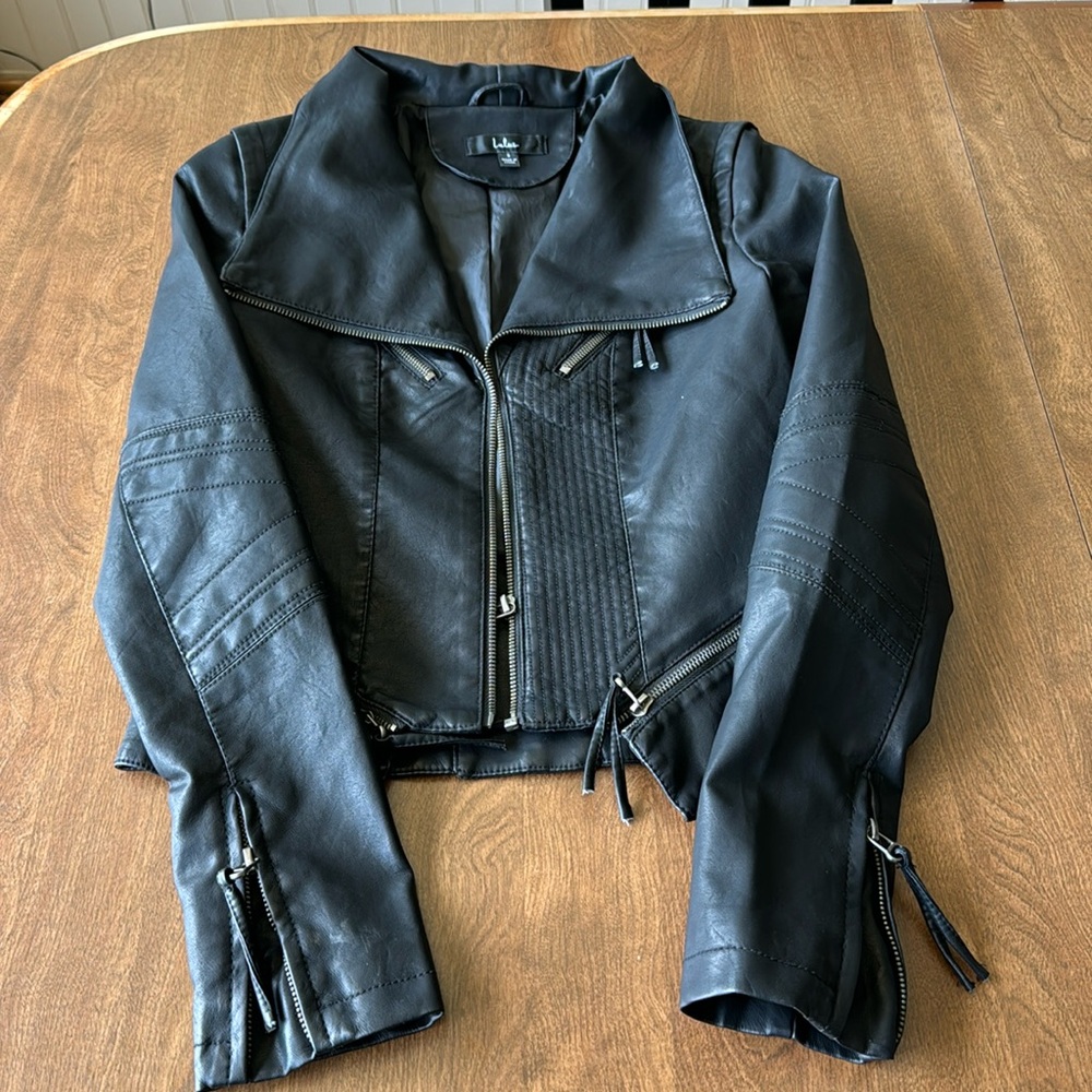 Leather jacket